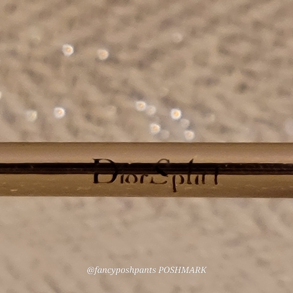 DIOR split aviator gold sunglasses unisex luxury CD logo - Picture 13 of 17